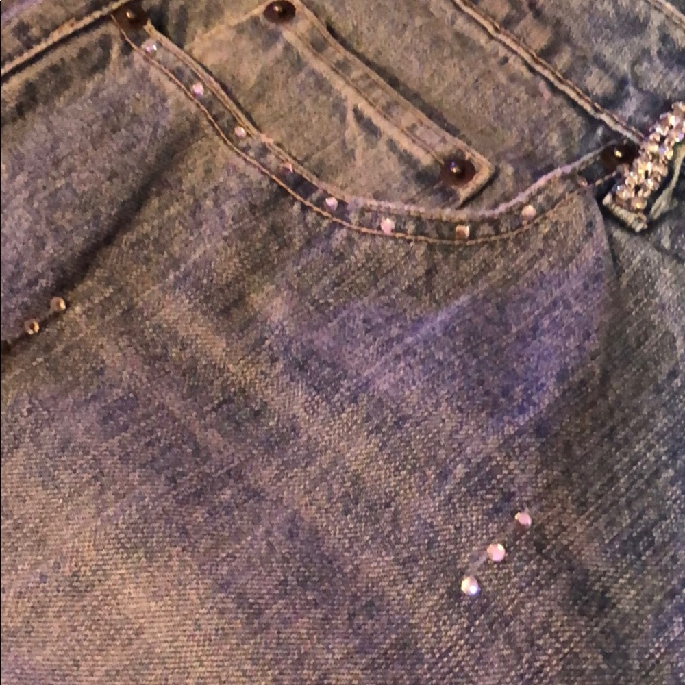 Size 18 Rhinestone accent jeans